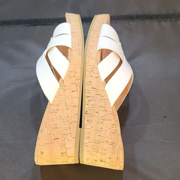 BRAND NEW WHITEMT SLIP-ON WOMEN"S WEDGE SANDAL - Picture 12 of 16